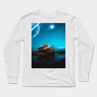 Wrecked Boat Long Sleeve T-Shirt